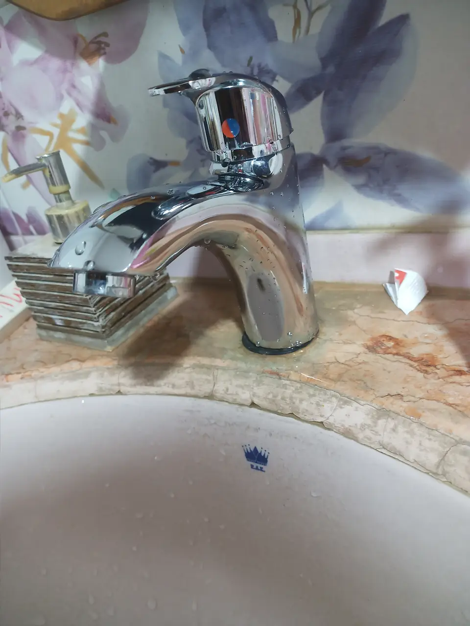 New basin tap installed by our plumber